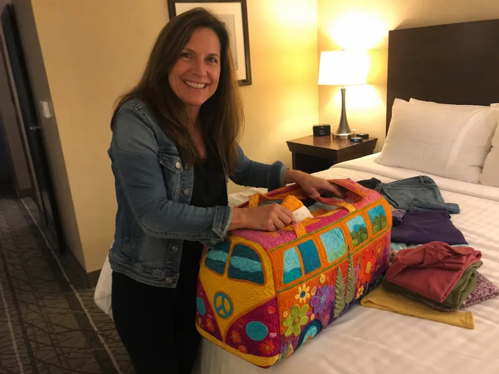Dana's photo of her HippieBus Weekender at home